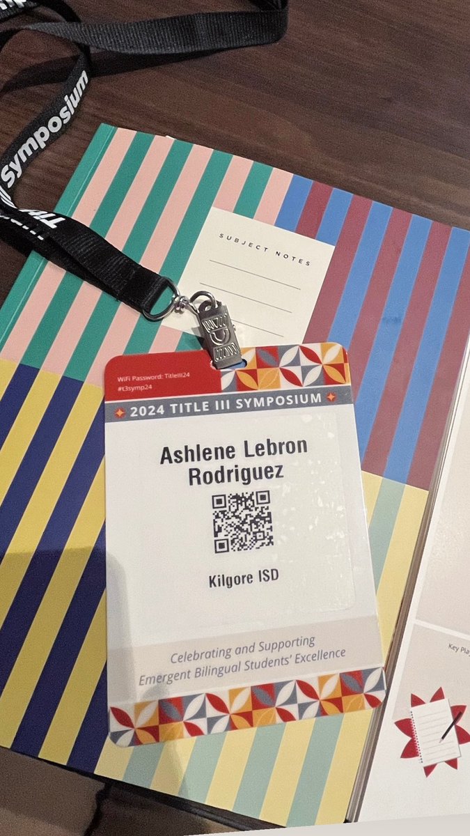 AshleneLebron's tweet photo. Super excited for the Title III Symposium! https://t.co/XVGmja4qZf