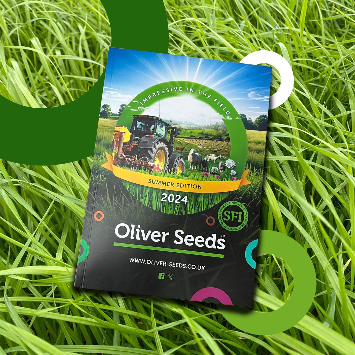 The new summer 2024 edition of our catalogue is out! 🌱 🚜 

Find a mixture perfect for your farm, whether you're looking for grass mixtures, countryside stewardship seeds or game cover... Get in touch with us at enquiries@oliver-seeds.co.uk &amp; we will send a catalogue in the post