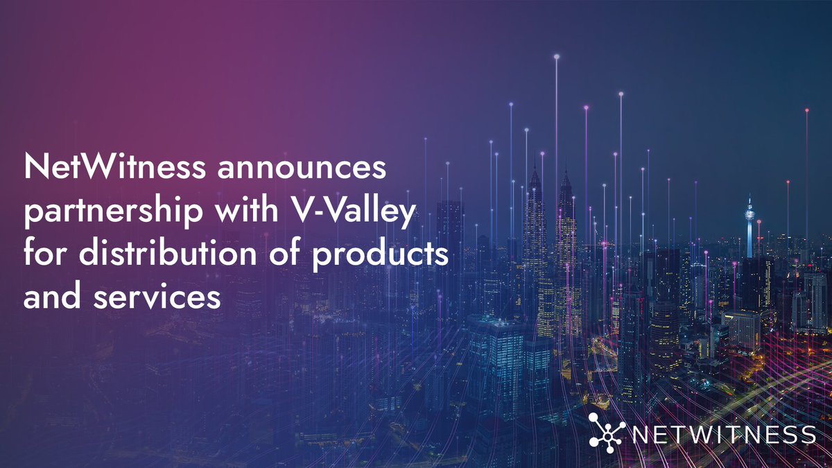 NetWitness (@netwitness) on Twitter photo We're excited to announce a distribution agreement with <a href="/VValleySpain/">V-Valley Advanced Solutions España</a> to offer NetWitness products and services to the Iberian market! Read more about the partnership here: netwitness.com/news/netwitnes… We're excited to announce a distribution agreement with <a href="/VValleySpain/">V-Valley Advanced Solutions España</a> to offer NetWitness products and services to the Iberian market! Read more about the partnership here: netwitness.com/news/netwitnes…