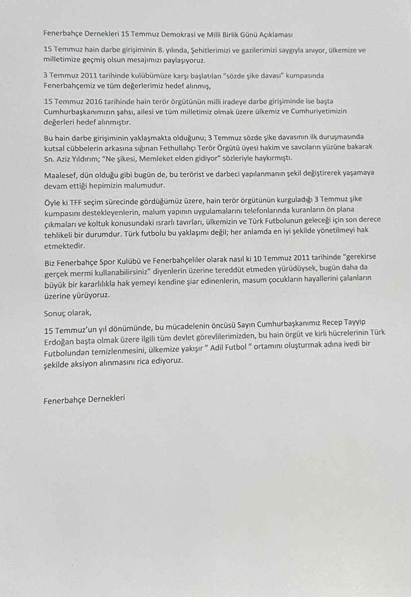 Fenerbahçe Düzce Şubesi (@duzcefborg) on Twitter photo 