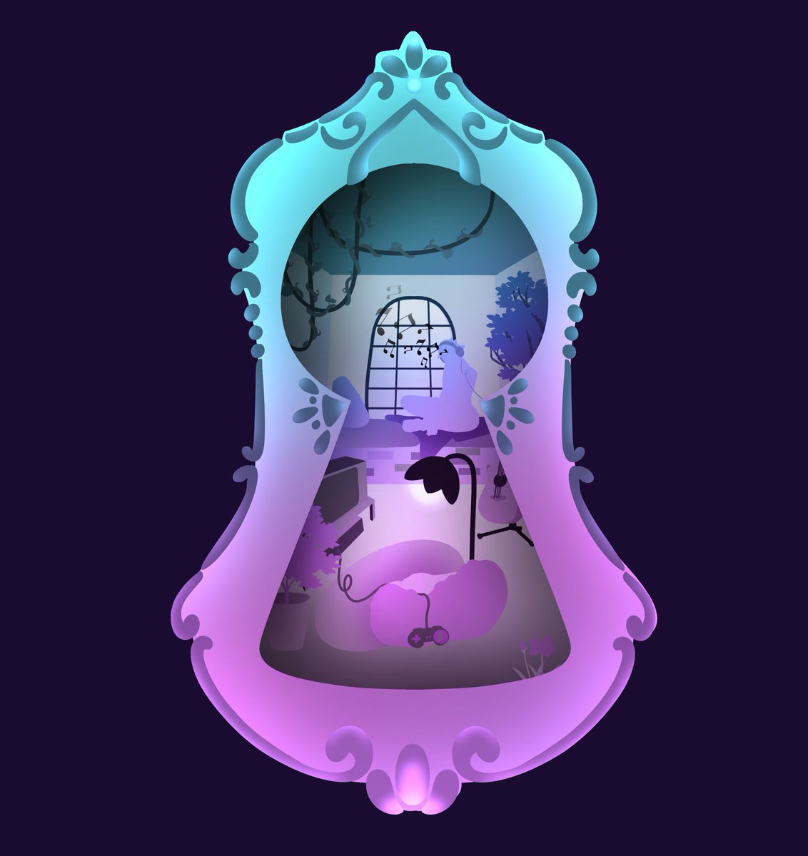 Kyookey's tweet photo. Schaut mal was @NadyVersum gemacht hat! Es ist unglaublich gut geworden und vielleicht gibt es demnächst damit den ersten Merch 👀 https://t.co/9WXOwNc1Yp