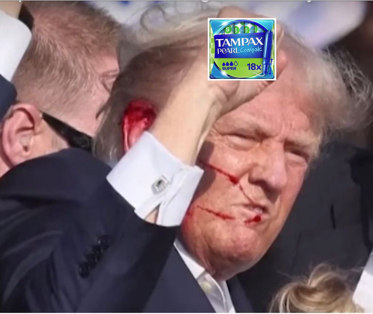 c0rben's tweet photo. Next time don't forget to protect #TrumpAssasinationAttempt https://t.co/zuOmIbm32H