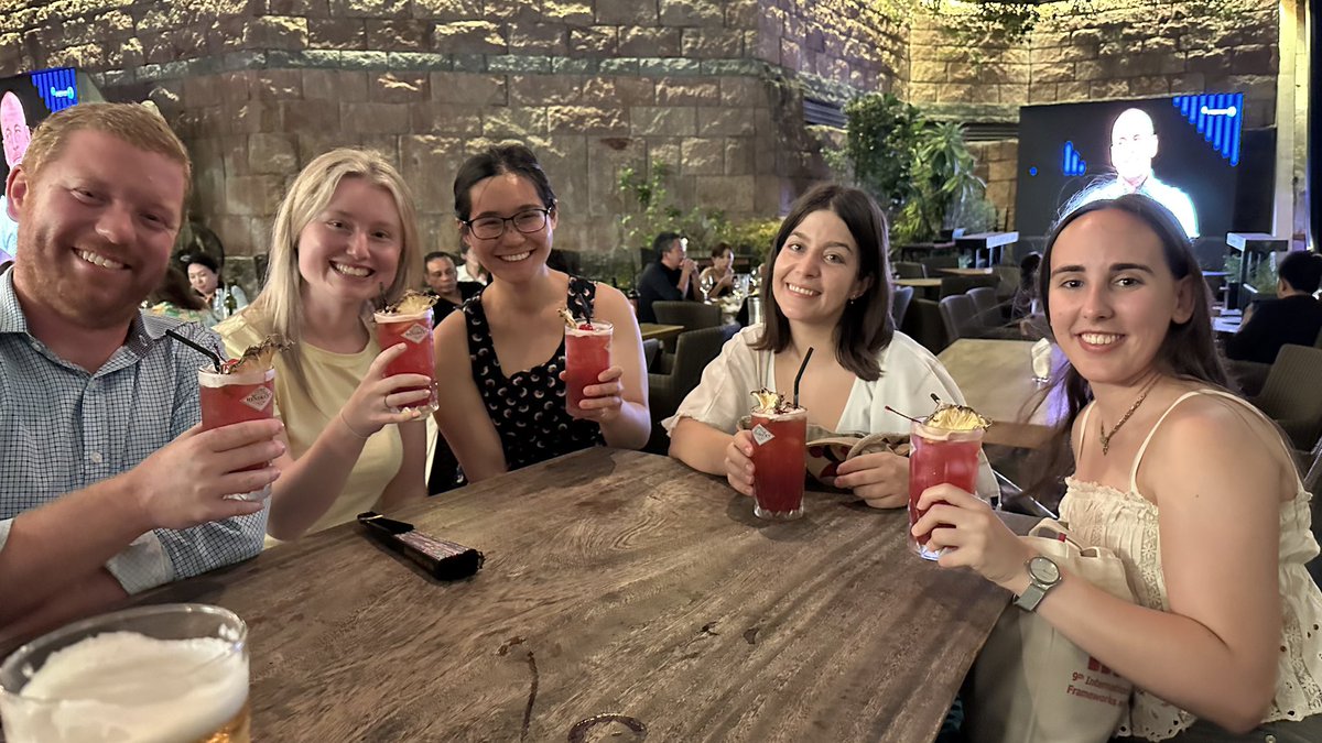Perfect time after conference with incredible people #Researchers #MOF24Singapore