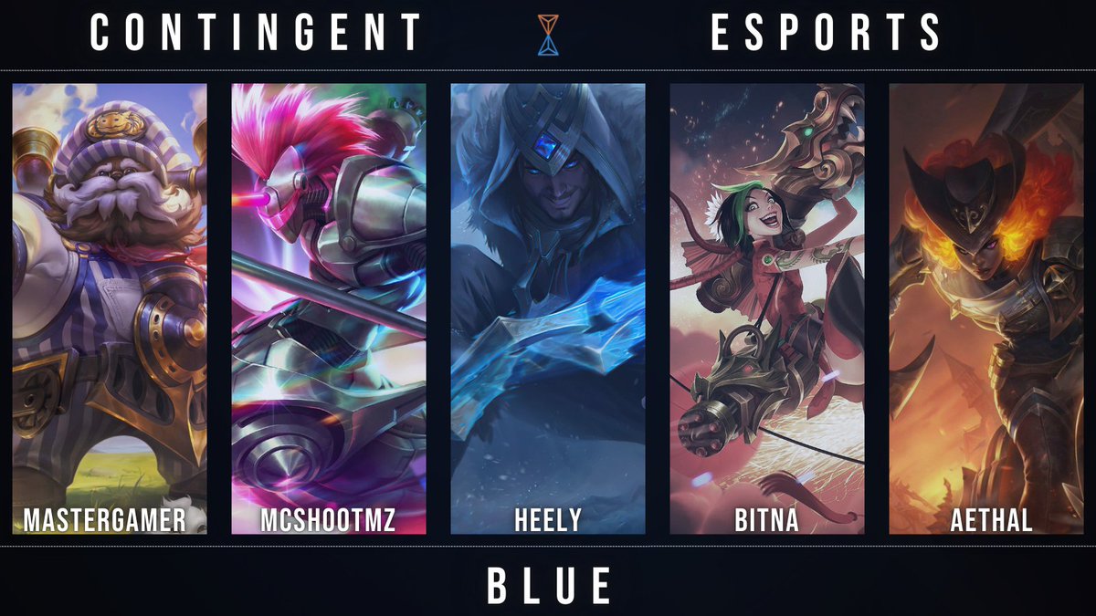Babe, wake up! Contingent is dropping another roster! 😲

Welcome Contingent Esports Blue, another addition to the org! Let's cheer them on! 🎉