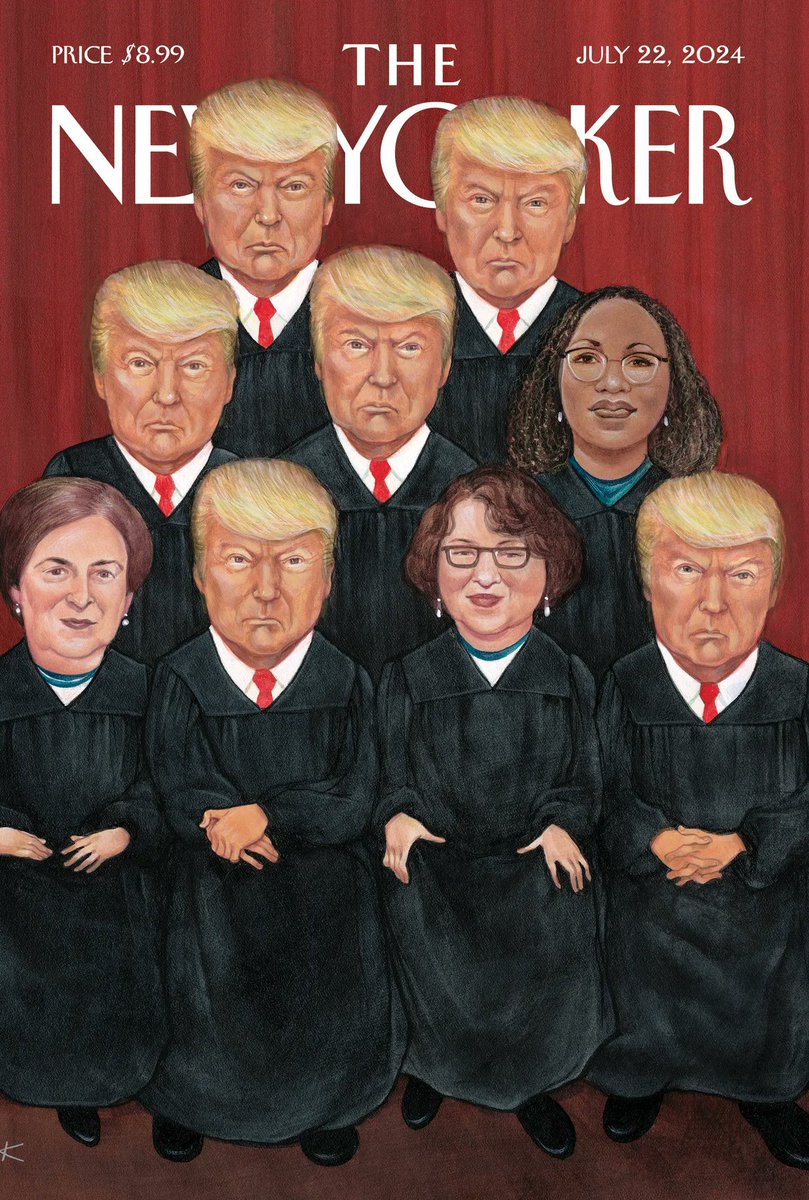 Phil_Lewis_'s tweet image. The latest cover of the New Yorker: