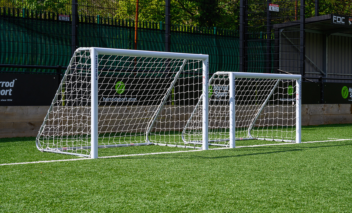 HarrodSport's tweet photo. New product alert! Introducing our NEW Fixed Training Goals! 🥅

Designed and manufactured by us in the UK, this new addition to our range of goals meets BS EN 16579 standards, and is the perfect training aid for target practice ⚽ https://t.co/Satd5DNXij https://t.co/EePNGgVBqE