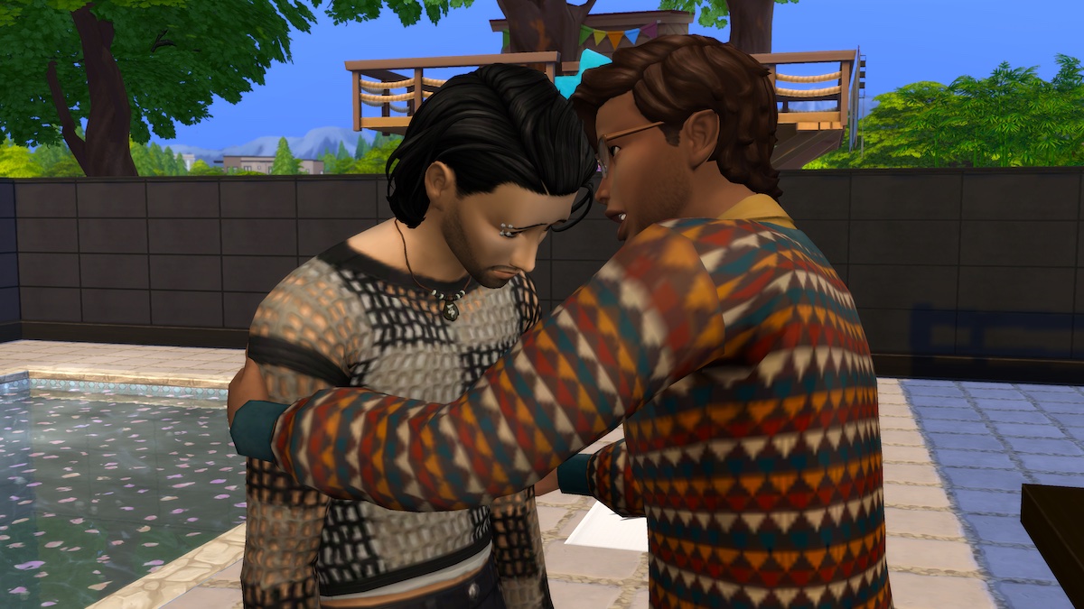 LucileLand_sims's tweet image. Parfois on a prévu tout un tas de trucs funs, et puis sims life gets in the way. C'est un nouveau chapitre pas très évident pour Ren, mais Ziggy est là pour lui, et pas que. 

➡️ lucileland.wordpress.com/?p=12456

#Sims4 #Simlit #NSBC #TS4 @The_simslabs