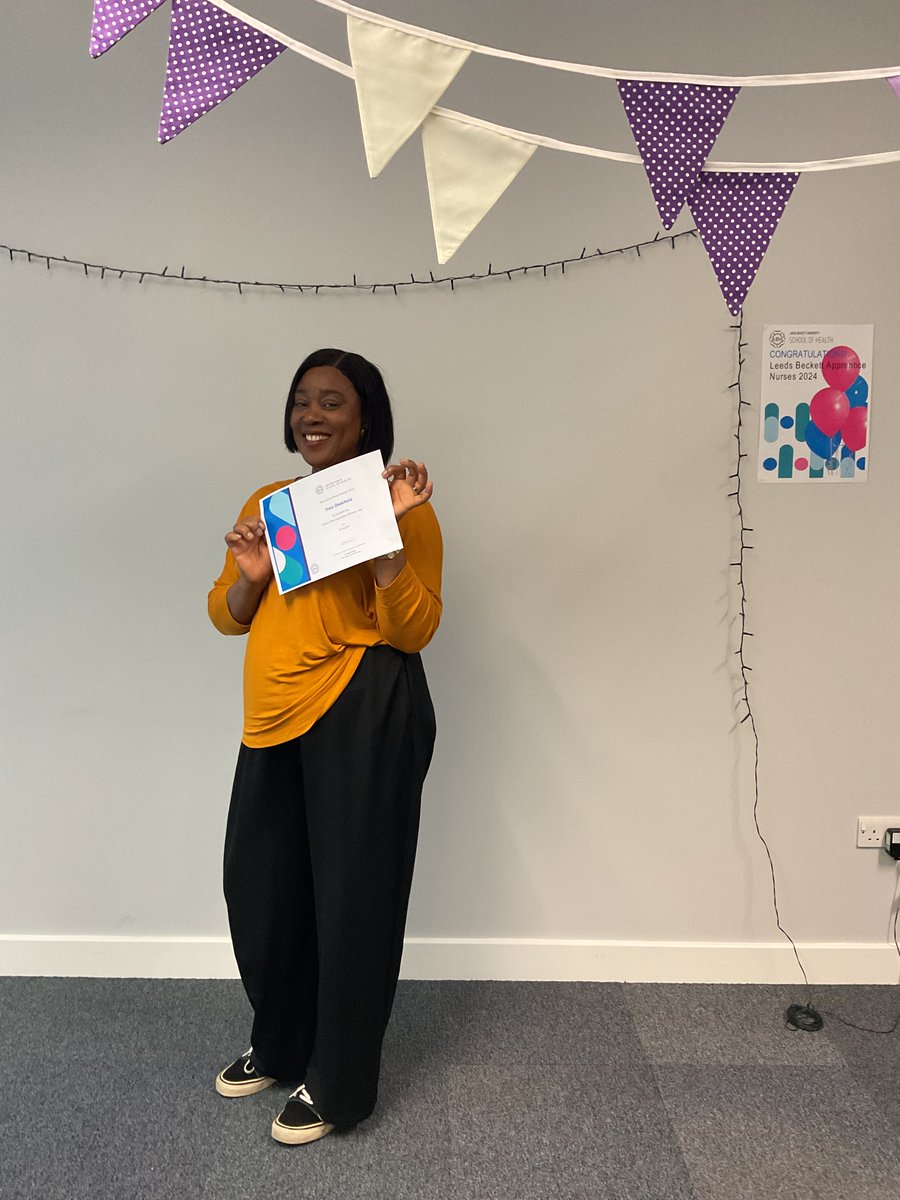 Congratulations to our <a href="/LBUHealth/">The School of Health, Leeds Beckett University</a> Adult and Mental Health Nursing apprentices who received awards at the Apprentice Nurse Awards 2024 last week. A fantastic event and a great opportunity to celebrate all your hard work. Well done!👏💐🍾