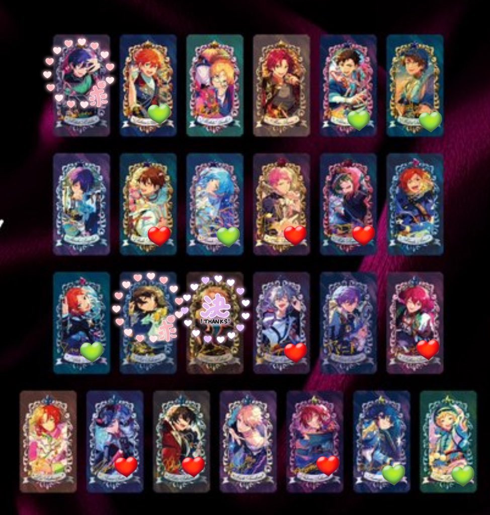 kasumichi1024's tweet photo. 【交換・譲渡】Museum Card ミュージアムカードNo.1 No.2

譲 画像参照

求 日和.零.斑.北斗>各330＋送料

各2BOX予約予定。譲渡は💚のみかつ前払い可能な方のみ。💙は零.日和.北斗のみ。
❤は零.北斗>>日和のみ。1↔2可。
お気軽にお声かけください。 https://t.co/d1WXJrqyW3