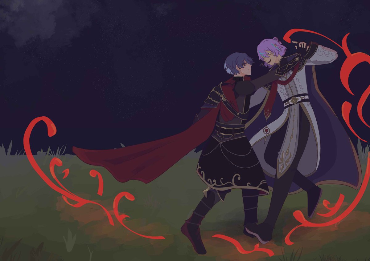 Natsuttenten's tweet photo. Here's my piece for the Ruitoya zine! Everyone did such a good job fr, so please check it out!! 
#類冬 #ruitoya https://t.co/QKU9tKBHzV