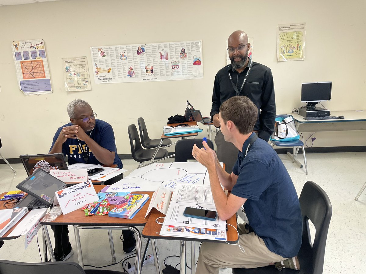 ScurryJessica's tweet photo. #PinkPencil room is having great discussions about Classroom Management! π @ocpsPL #OCPSInduction https://t.co/4q7wnoCzSH