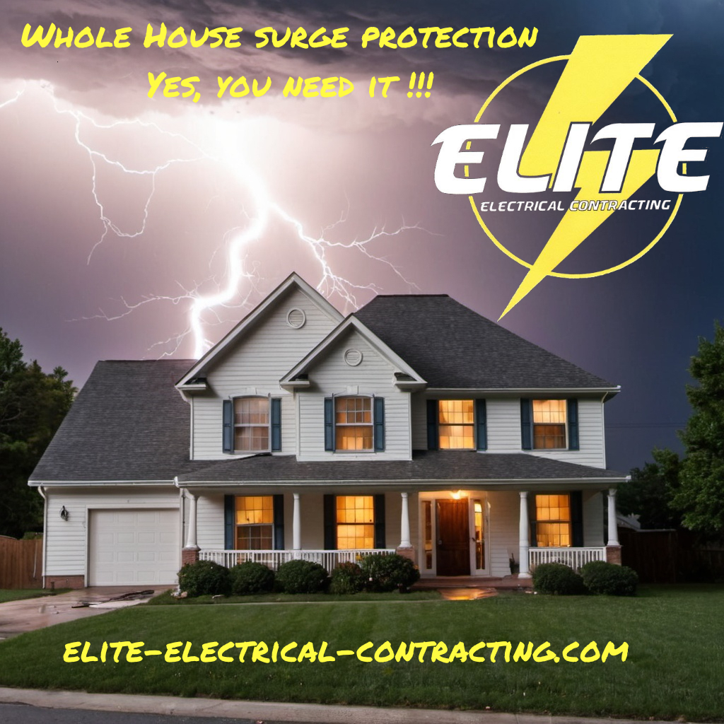 El1teElectrical's tweet image. Surge protectors prevent high energy transient voltage spikes similar to those produced by Lightning, EMP (Electromagnetic Pulse), and solar flares from damaging electrical and electronic equipment.

elite-electrical-contracting.com
#surgeprotection #empprotection #surgeprotector