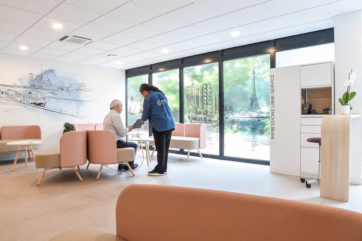 Faire de son laboratoire un lieu accueillant et rassurant, c’est le défi d'Alice Dufougeray &amp; Anne Sophie Daubié, fondatrices de Bioseine

Elles ont fait appel à Tertia Solutions pour imaginer des lieux tournés vers l’humain et qui maîtrisent leur impact

shop-le-salon.fr/actualites/bio…