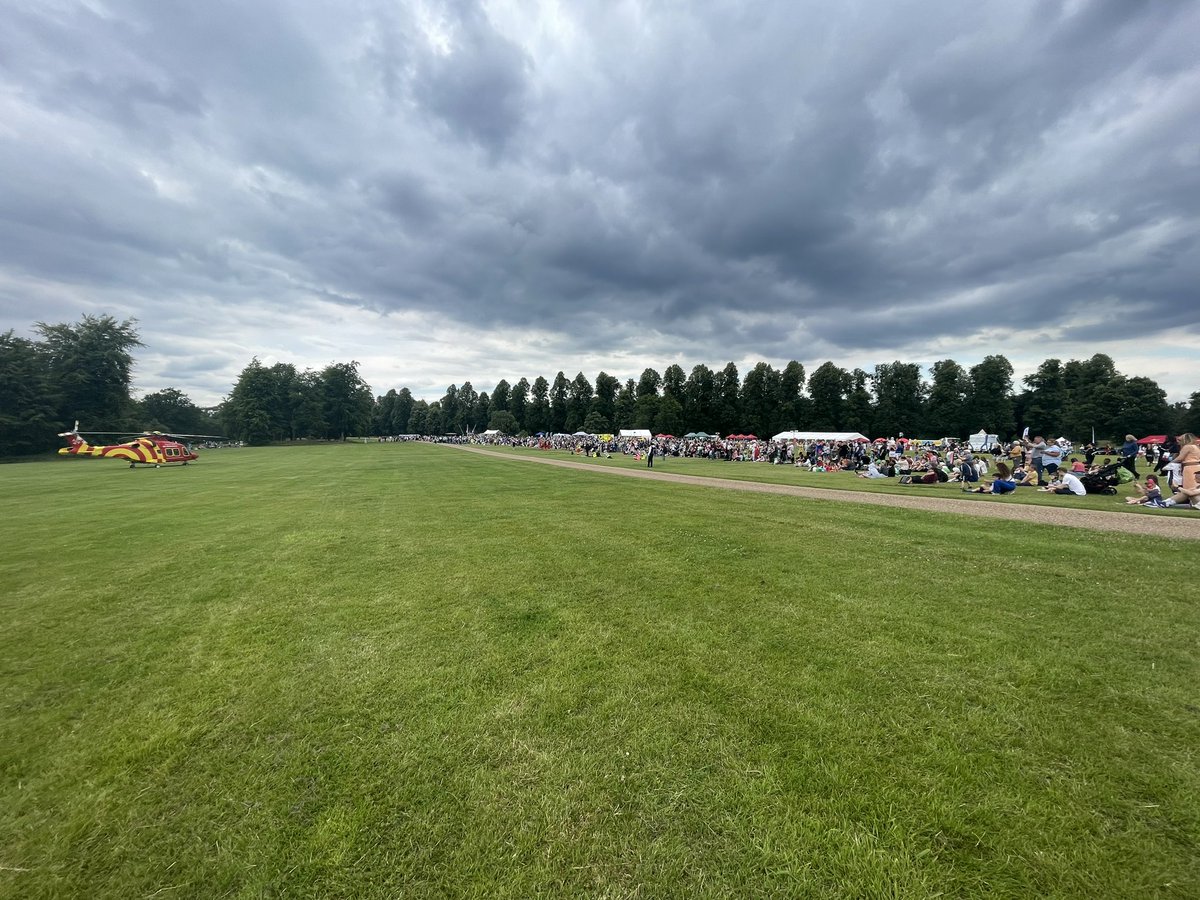 LauriePHC's tweet photo. Celebrating @EHAAT_ and the community that keep us flying. Met several people that have been helped by @EHAAT_ teams at #helibration for the launch of our new 🚁 yesterday; lives touched by @ehaatClinical care #dothebasicswell #advancedcare #aw169 ❤️ 💛 https://t.co/KbGg8l20Zt