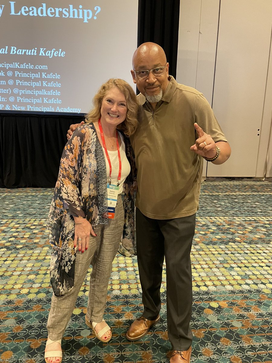 I made it! #principalsUNITED <a href="/NAESP/">National Assoc. of Elementary School Principals</a> <a href="/PrincipalKafele/">Principal Kafele</a>