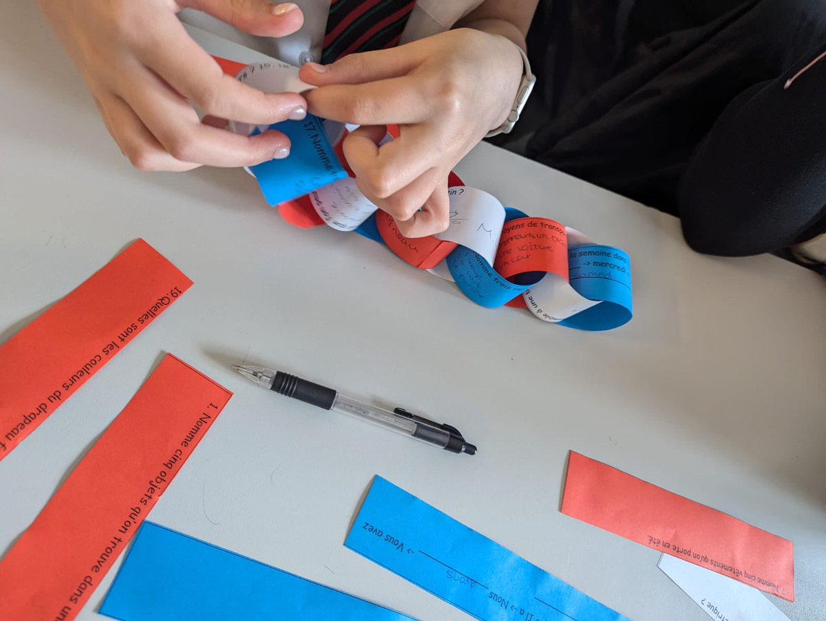 OfficialEcco's tweet photo. Look at this amazing retrieval lesson today for Y10 French. This class have smashed their learning today 👊C’est formidable!!! 🇫🇷 🖊️ 🤔 👍 #WorkHard #AimHigh #ShowGRIT https://t.co/2535n9Lh6z