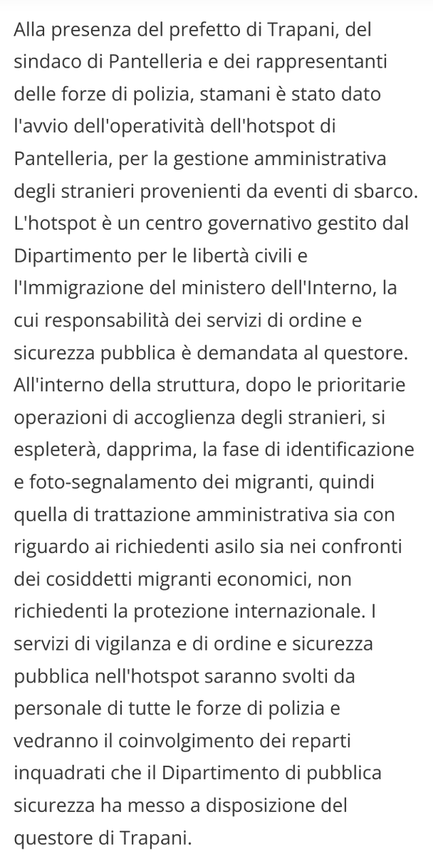 JigginoRuss's tweet photo. Da anni a Pantelleria è attivo un hotspot "informale" dove le persone dopo gli sbarchi vengono rinchiuse, identificate e selezionate.
Oggi apre l'hotspot "ufficiale" https://t.co/ox0DbnUHlo