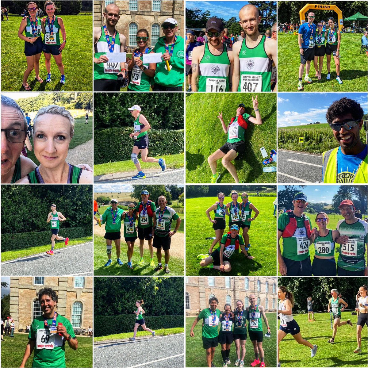 Compton Verney Half &amp; 10k, known for its beautiful setting &amp; undulations saw a win for Ryan in the Half &amp; age cat prizes for Nick, Linda, Dave &amp; Neill.

Marc won the 10k &amp; Jen was 3rd woman followed by Gemma in 4th  &amp; Haley in 5th.

Go team Green!
