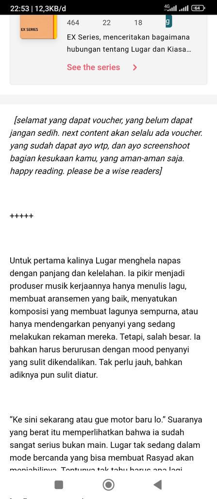 am_ir44's tweet photo. @stariksj WTP🥳🥳
GA SIA SIA NUNGGUNYA, DAH SEKARANG AKU EE DULU BARU BACA EHEHEHEH😘😘 https://t.co/MaGhsBUKHt