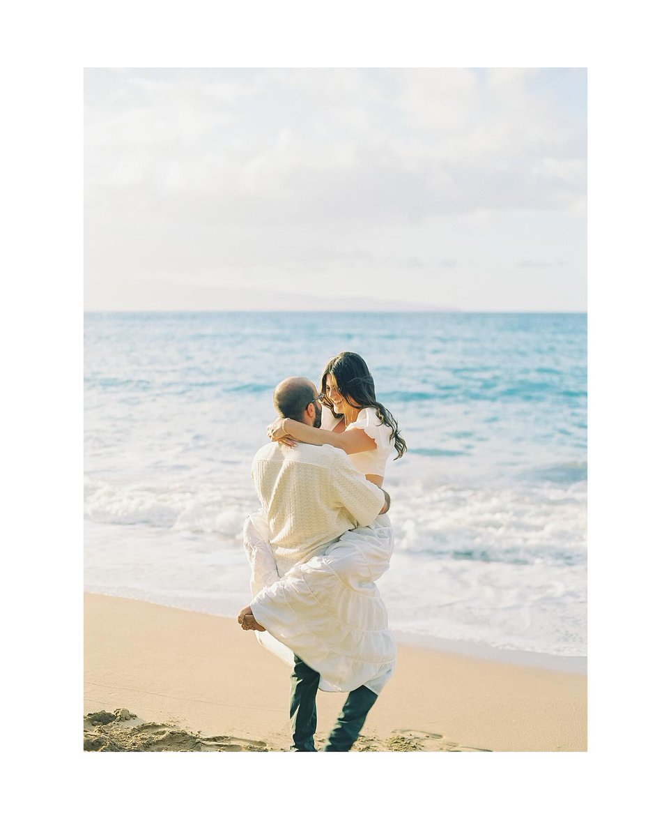Maui Weddings hit different ✨️ Tell us your favorite Wedding Destination in the comments!!⁠ 📷️  <a href="/dmitriandsandra/">Dmitri and Sandra</a> ⁠
⁠
#mauiwedding #mauiweddingphotographer #mauifilmphotographer   #hawaiiweddingphotographer #engagementsession #mauiweddingcontentcreator #richardphotolab