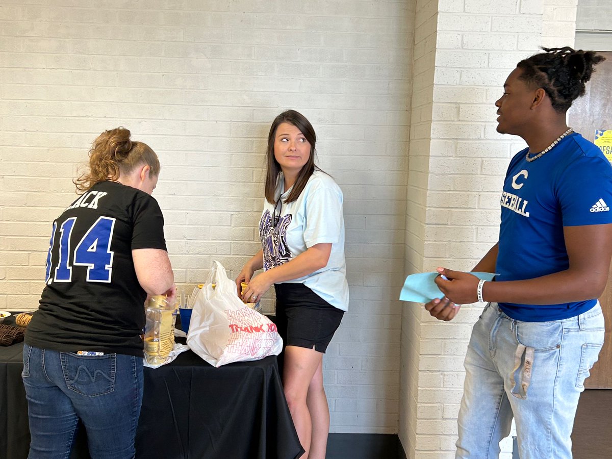 CHS hosted an ice cream social to welcome our incoming TCCHS students. It was a hit! Thank you to Mrs. Wilson, Mrs. Black, student council, SGA, and our PTO for making it happen 🍨