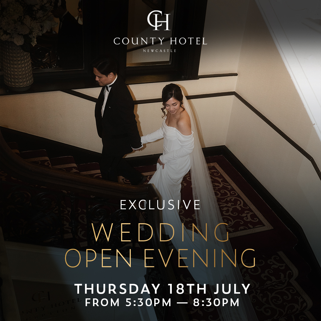 countyhotelnewc's tweet photo. Start the journey to your dream wedding by joining us at our Wedding Open Evening taking place this Thursday, at our stunning city centre hotel - the city’s hidden gem 👰🏻🤵🏻💍 ✨ 
For more information visit https://t.co/B1mKMXmbG0 ✨ https://t.co/gJJJkycAT7