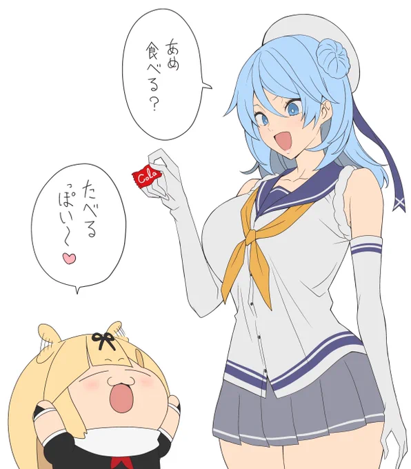 お行儀が悪いぽいぬ 