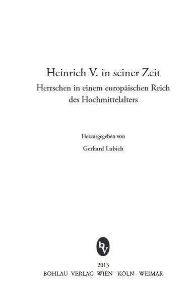 3mKa1's tweet photo. #openaccessmiddleages
Gerhard Lubich (ed.): Heinrich V. in seiner Zeit: Herrschen in einem europäischen Reich des Hochmittelalters (2013).
Link:
https://t.co/iOYadBldTD
#medieval https://t.co/uLUJRuNZTn
