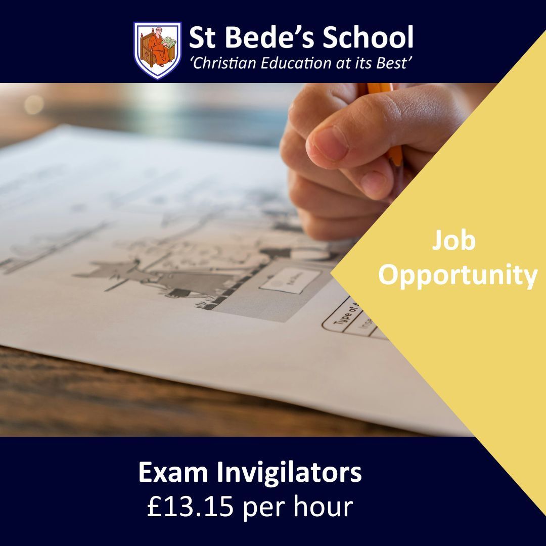 We are seeking Exam Invigilators to supervise students taking internal &amp; external exams.  We will be holding an informal open morning in September, prior to accepting applications.  To find out more and to book your place, please see our website buff.ly/3Ka6GZ1