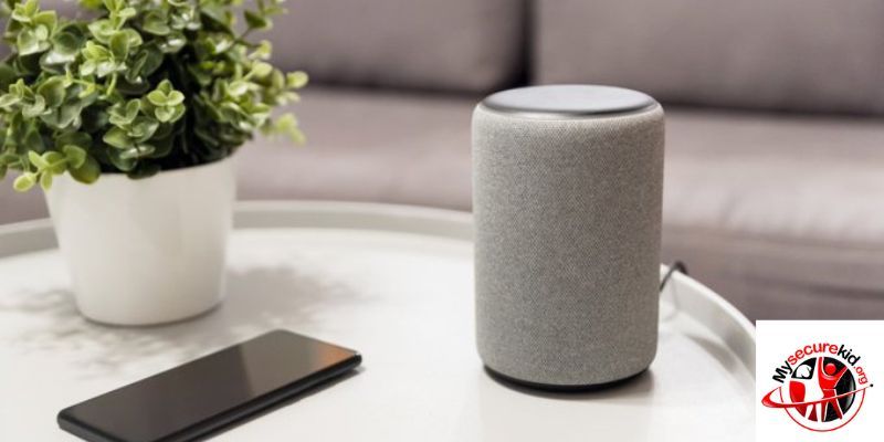 Enhance your shower concerts with a smart speaker, but be mindful of privacy! Place smart devices carefully, especially in sensitive areas of your home. Discover more safety tips here: buff.ly/4bH3IGD #StaySafeOnline #CyberSafety #MySecureKid