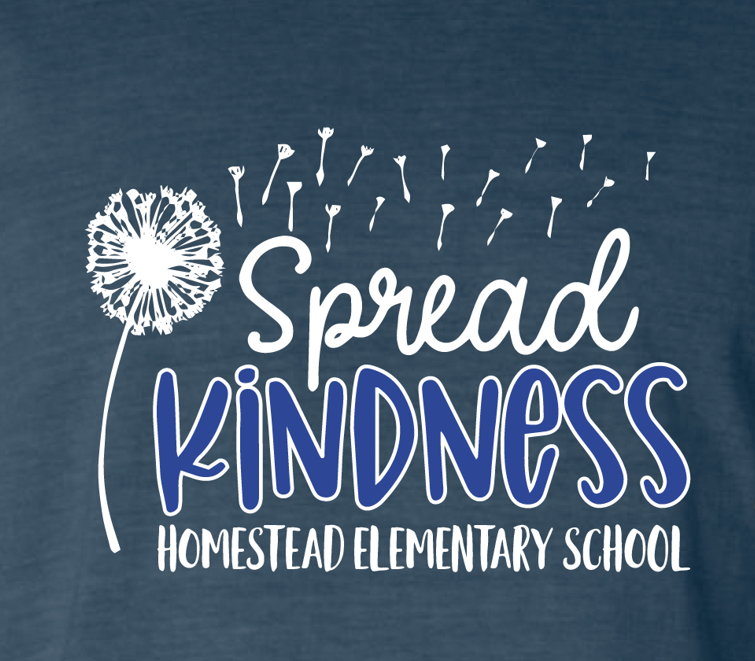 Sharing the message of positivity and compassion from Homestead Elementary School. Spread kindness like dandelion seeds in the wind! #SpreadKindness #HomesteadElementary #PositiveVibes 🌼✨#Shirts #Tshirts #Branding #PromotionalProducts #Carrolton #Dallas #DFW