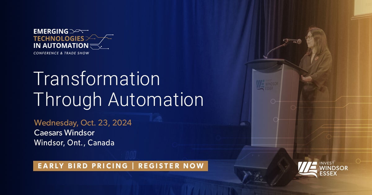 _investwe's tweet photo. Ready to EXHIBIT your cutting-edge innovations? Join us at the #WindsorEssex Emerging Technologies in Automation Conference & Trade Show! #TransformationThroughAutomation #EmergingTech2024 #conference #tradeshow
Grab the EARLY BIRD PRICING til July 31. https://t.co/dyBYp7hqWY https://t.co/dvznkoHOpY