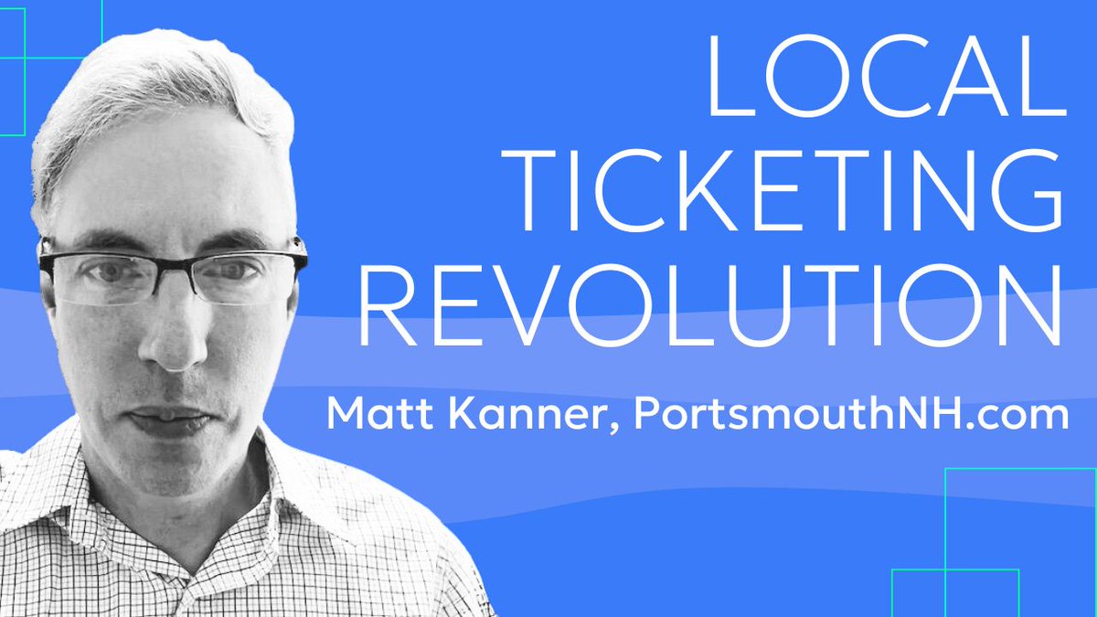 Matt Kanner’s PortsmouthNH.com is more than just a website—it’s the heartbeat of Portsmouth’s arts and culture. With the launch of PortsmouthNHTickets.com, Kanner supports local venues and events, driving engagement and revenue.

ow.ly/6GVl50Sqw68