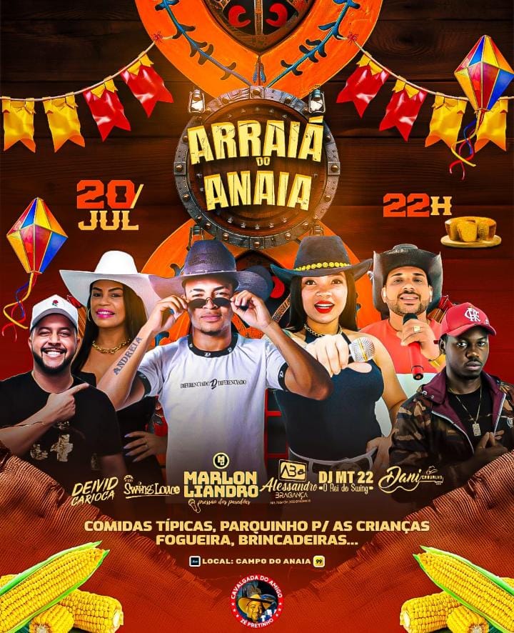 SABADÃO E LOGO ALI VOCÊS NÃO PODE FICA DE FORA DESSE ARRAIA,TRAGA SUA FAMÍLIA PRA SE DIVERTIR COM NOS,BROTA E CONVOCA🫡❤️🗼