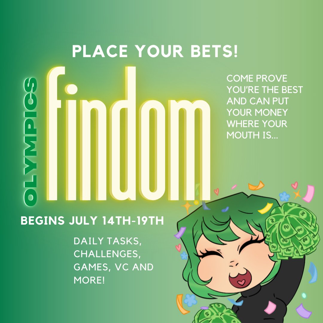 The Olympics have begun! Come join us for fun events, games, and prizes to the sub that proves their worth!