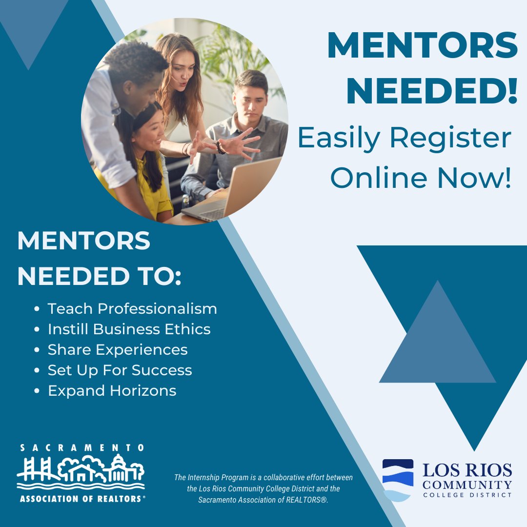 Sac_Realtors's tweet photo. We're on the lookout for passionate real estate professionals to join our mentorship program. Applications closed August 9th and selections will be held August 20th!
#RealEstate #Mentorship #SAR #MentorProgram #Internship https://t.co/UuOTaBg9j0
