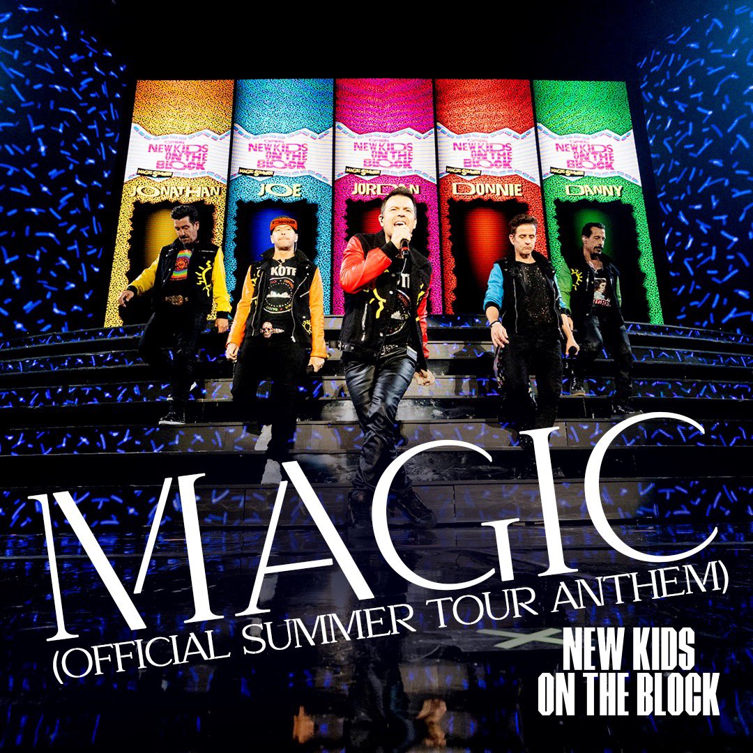 It's like Magic 🪄 Watch MAGIC (Official Summer Tour Anthem) now! nkotb.lnk.to/MagicVideoTW