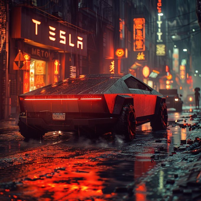 Wahnsinn.. Tesla Cyber Truck finde ihn persönlich einfach schick. #tesla #Cybertruck #ElonMusk