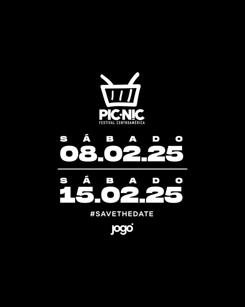 Estas son las fechas oficiales de Picnic Festival ¡Nos vemos en el 2025! ♥️🧺