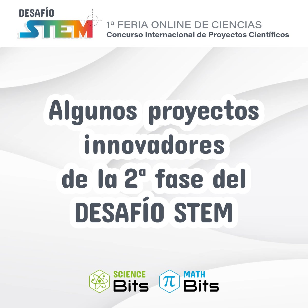 📷 ¡Descubre a los futuros científicos de Latinoamérica! 
Conoce algunos proyectos innovadores de la 2ª fase del Desafío STEM, la 1ª Feria Online de Ciencias de <a href="/ScienceBits/">Science Bits</a> y <a href="/MathBits/">Math Bits</a> que promueve el desarrollo de habilidades STEM en los estudiantes.
👉cutt.ly/mehHVZeQ