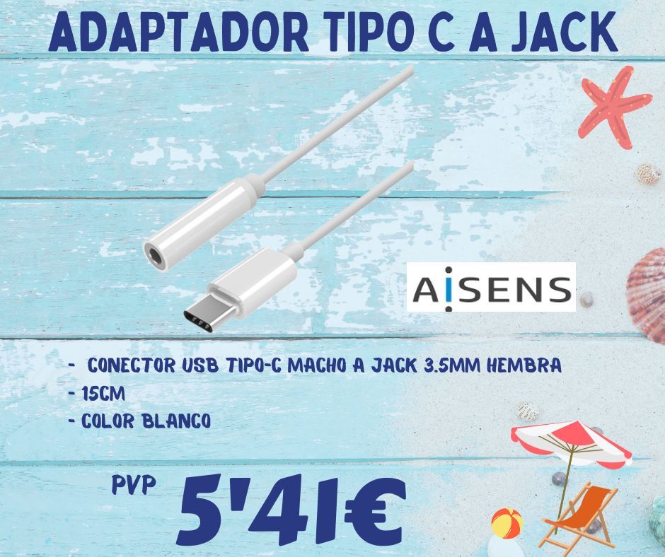 BEEPMonforteCid's tweet image. 👉 Adaptador Tipo C a Jack 3.5

Para aquellos móviles que vienen sin Jack para tus auriculares, con este adaptador disponible en BEEP Monforte del Cid por sólo 5'41€ podrás seguir usando tus auriculares sin problemas.

#adaptador #TipoC #Jack #Auriculares #iloveBlue #iloveBEEP