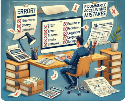 ecomcpa's tweet photo. Avoid common eCommerce accounting mistakes: separate personal and business finances, manage inventory, comply with sales tax, reconcile accounts, record expenses promptly, track small transactions, categorize expenses correctly, monitor refunds, and generate reports! https://t.co/WxzZ895Hus