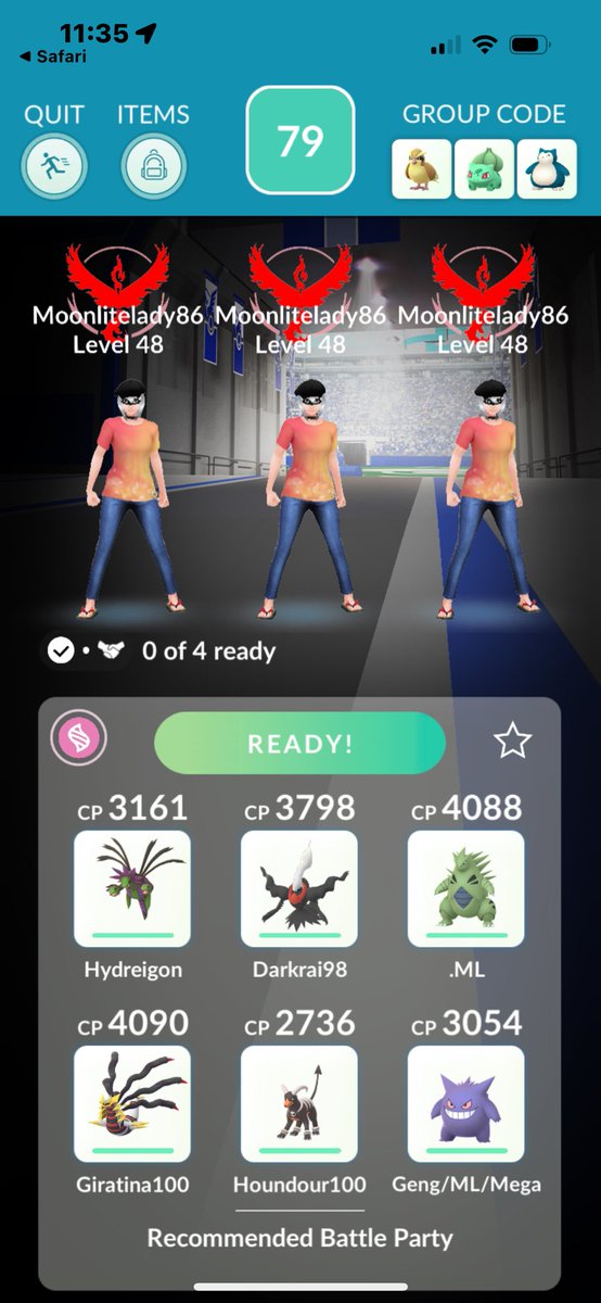 HeatherTorquato's tweet photo. @EeveeSophie7 The raids were super glitchy https://t.co/04gqGH3V7q
