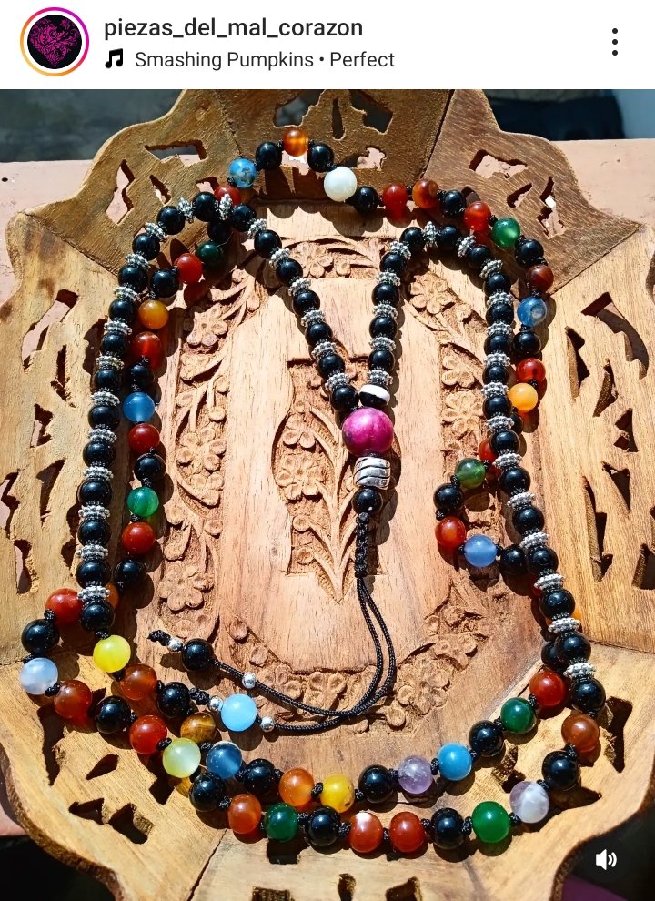 BadHeartMex's tweet photo. #hapamala📿 #hapa📿 #naturalbeads  #PiezasDelMalCorazón💜📿🕉️ #piedrasnaturales #artesanomexicano #hechoamanoconamor #handmadewithlove💖 #handmadejewelry #108beads #madeinMéxico🇲🇽 #hechoenMéxico🇲🇽 https://t.co/luIEteUIdt