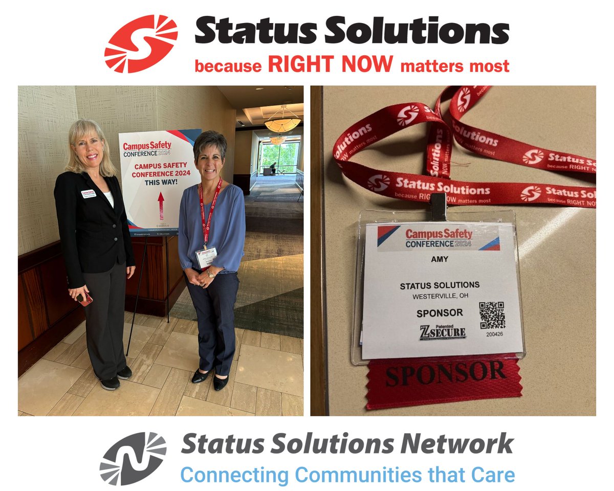 StatusSol's tweet photo. Exciting news from the 2024 @CSEventTweets! Our red lanyards were everywhere!
Big congrats for winning:
🏆 CATIE Mobile: Best Personal Safety App
🏆 @StatSolNetwork : Best Overall Project by an Integrator
#CATIEMobile, #StatusSolutions #StatusSolutionsNetwork #CSC2024 https://t.co/CrLIVCQXTZ