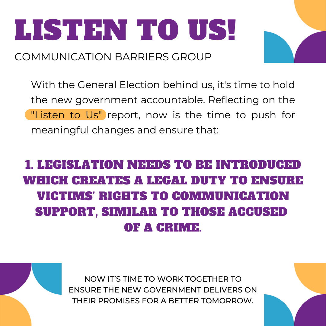 EVAWuk's tweet image. Survivors with communication needs are being denied their rights to justice and support.

We join @lawrsuk @Imkaan @womensaid @irisintervent @RapeCrisisEandW @RefugeCharity @MancWomensAid @RASASC_London @GypsyTravellerM @nidas_org_uk in calling on @UKLabour to #ListenToUs!