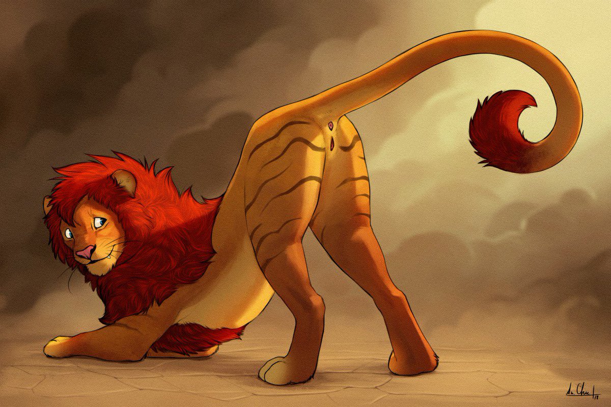 NewLionSlut's tweet photo. I’m fond of the idea that no one else is able to recognize that Mufasa is back. 

That he just looks like a strange sort of lioness to any other lion https://t.co/eE6UoNXFgG