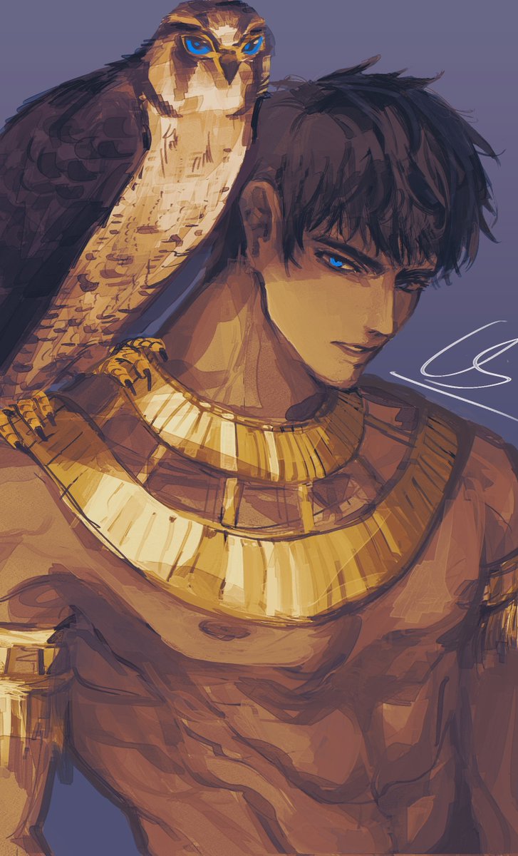 0108_cxhs's tweet photo. Horus art request for @crismia00 😎😎
#ENNEAD #Horus #엔네아드 https://t.co/2iuvZpQGmn