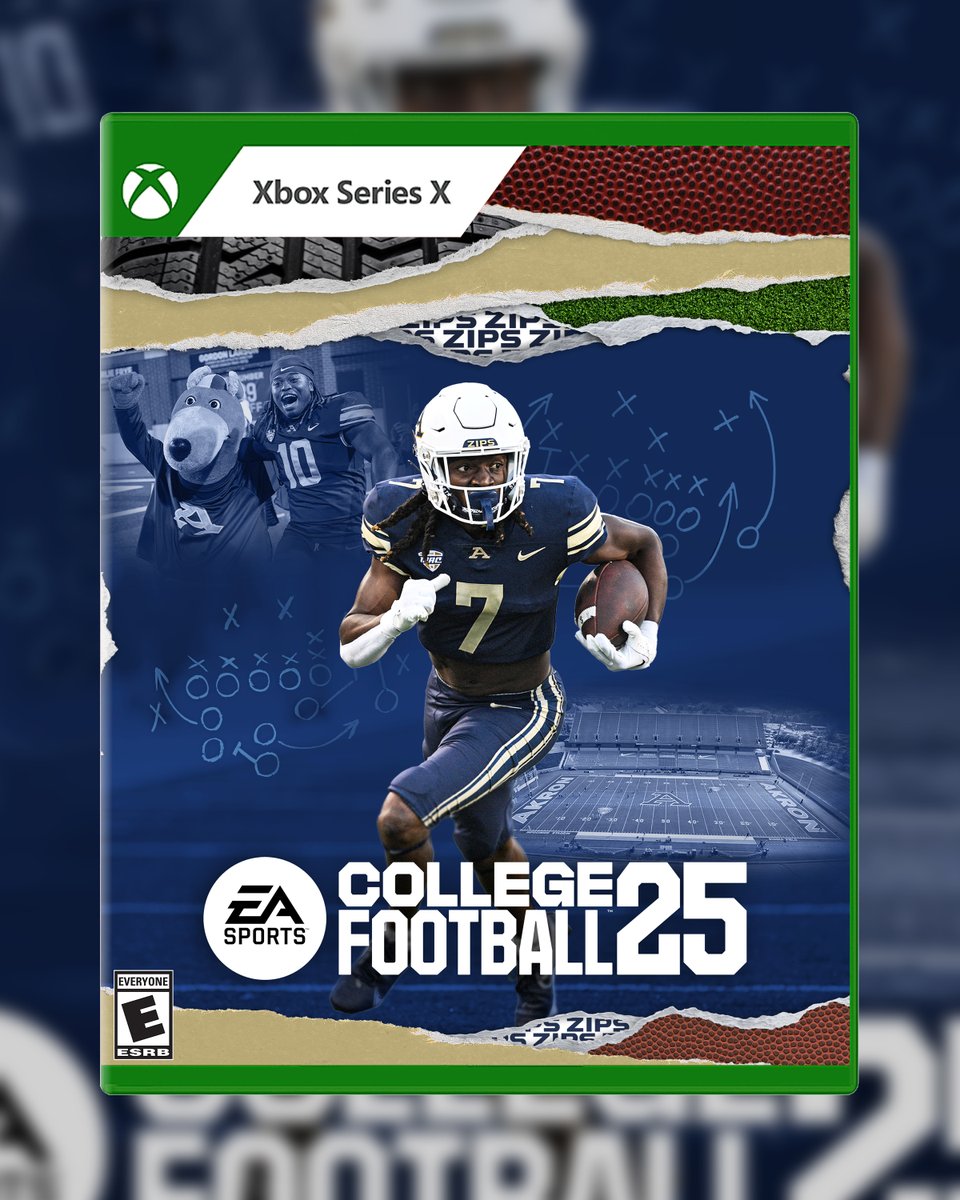 ZipsFB's tweet photo. Release Week #EACFB25🔥 Who's got big plans for the Zips⁉️ We're in the game @EASPORTSCollege 😤💯

#GoZips🦘 https://t.co/WwMRNJffST