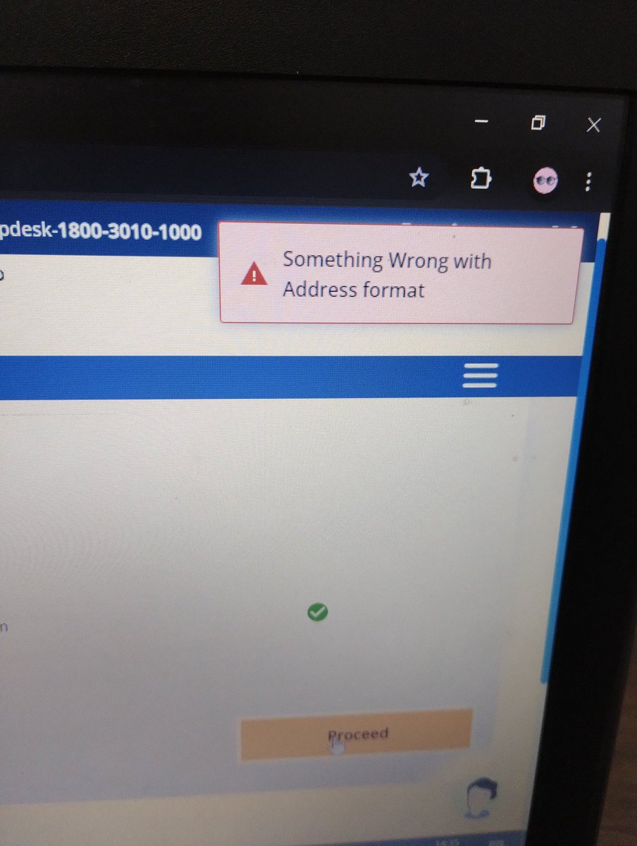 iammounty's tweet photo. @ICEGATE_CBIC 
I am unable to register on the portal and after verification of phone number and mail it's shoyas something went wrong https://t.co/16KoHbEgw0